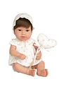 Muñeca 42 cm Salma flores rosa - Miniatura 1