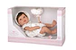 Muñeca 42 cm Salma flores rosa - Miniatura 2