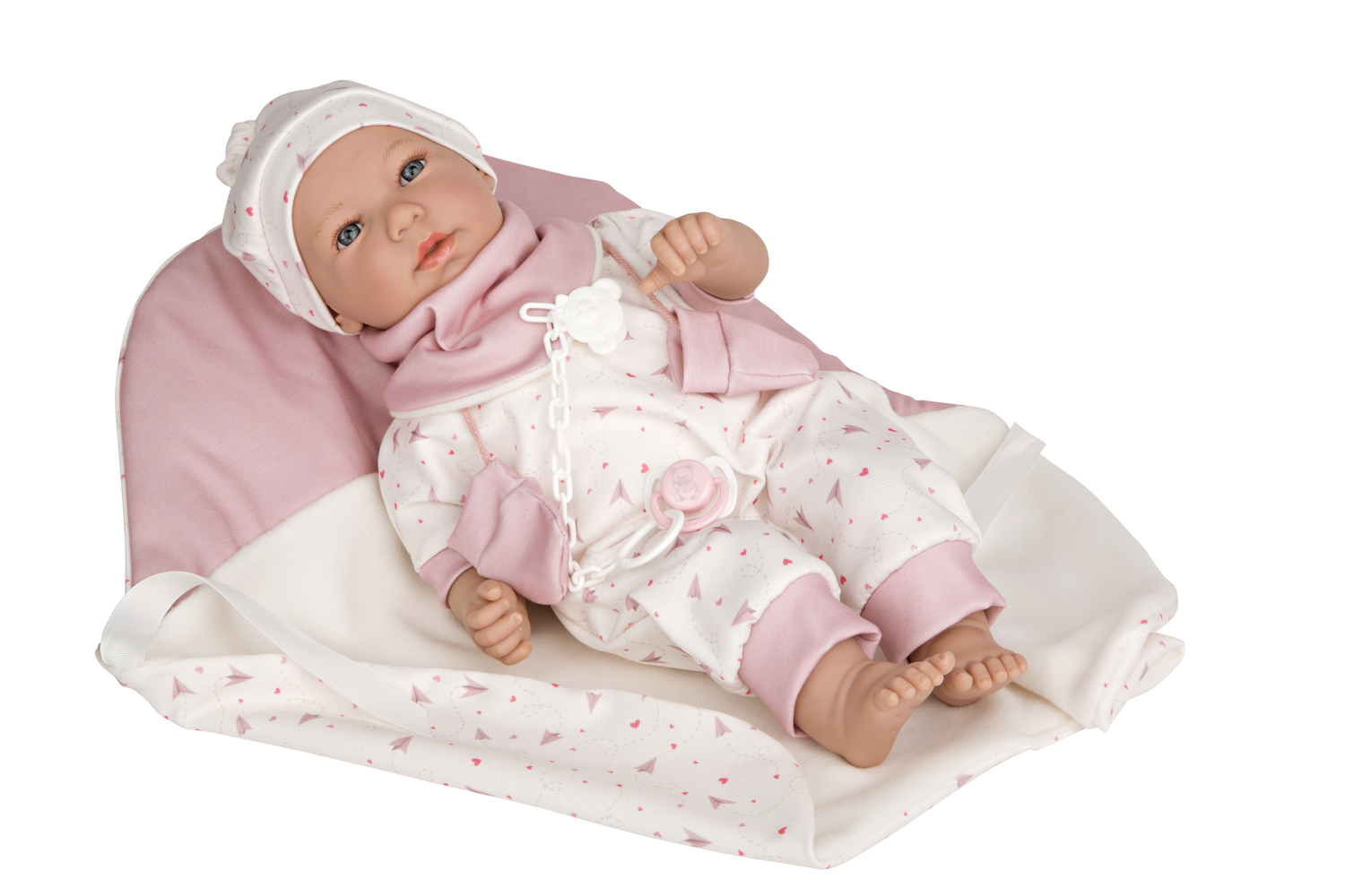 Muñeca 45 cm Lois pijama rosa