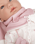 Muñeca 45 cm Lois pijama rosa