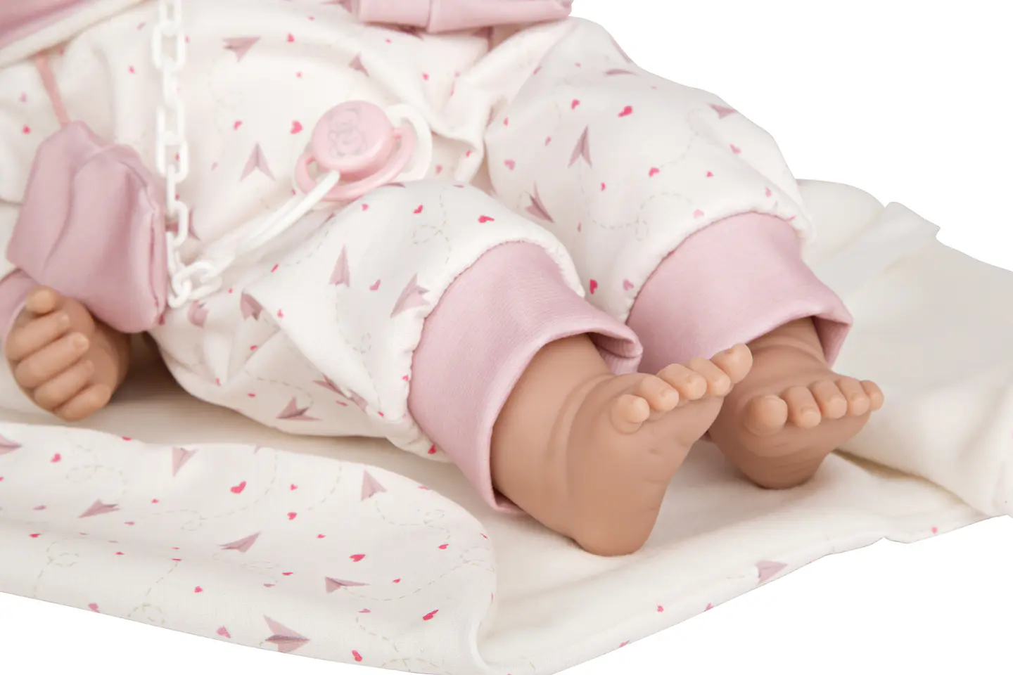 Muñeca 45 cm Lois pijama rosa 3