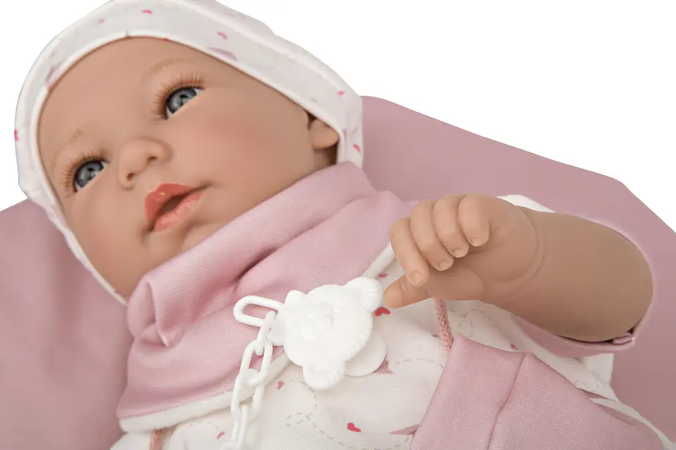 Muñeca 45 cm Lois pijama rosa 4