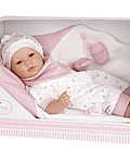 Muñeca 45 cm Lois pijama rosa