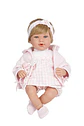 Muñeca 45 cm Iria rubia ropa rosa - Miniatura 1