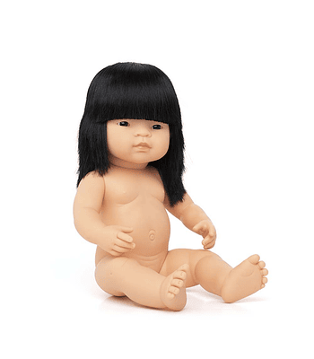 Muñeca Zhu 38 CM sin ropa