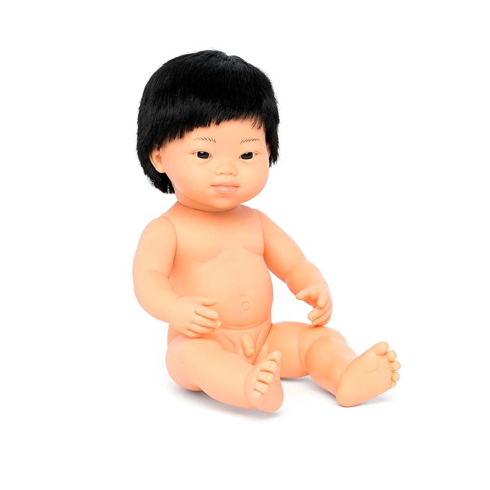 Muñeco Takashi Síndrome de Down 38 cm sin ropa