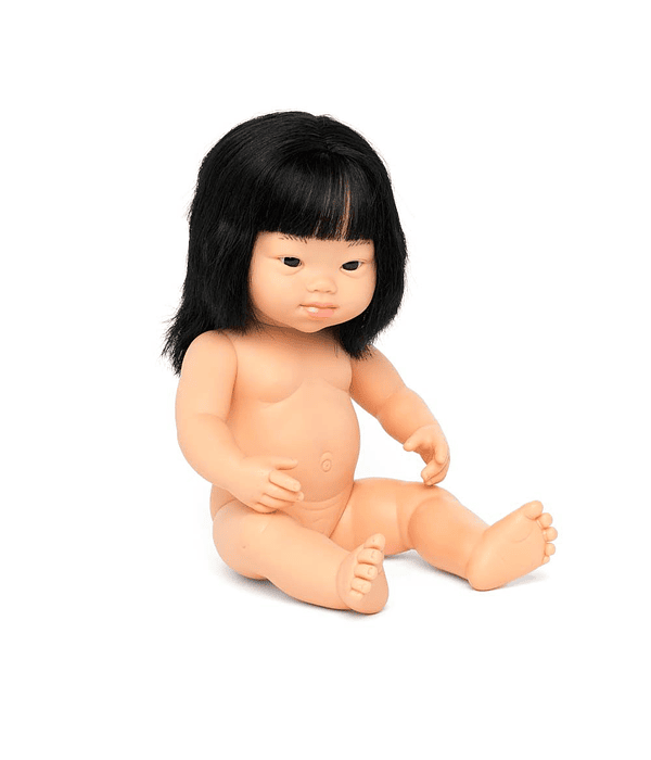 Muñeca Kyoko Síndrome de Down 38 cm sin ropa