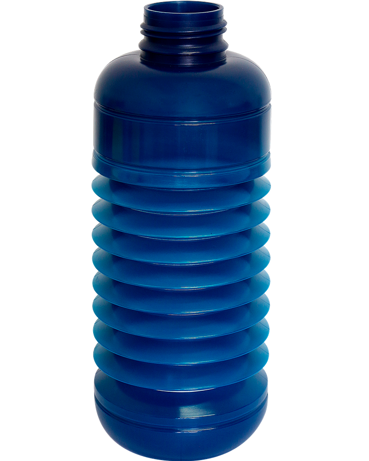 Botella de Agua Acordeón azul claro