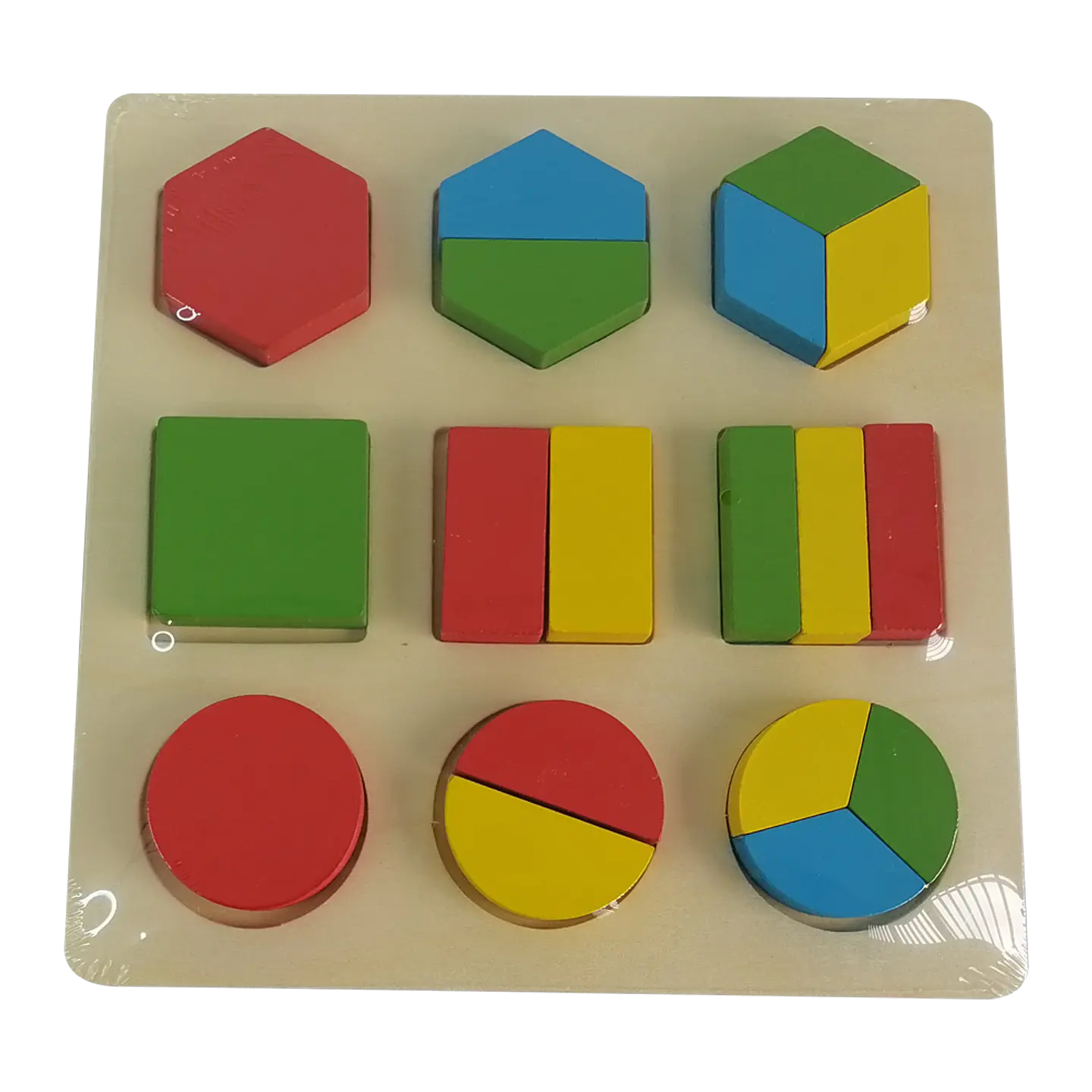 Set de 3 Encajes de figuras geométricas 2