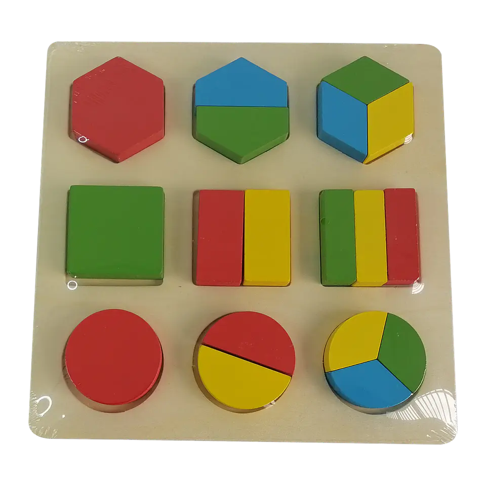 Set de 3 Encajes de figuras geométricas 2
