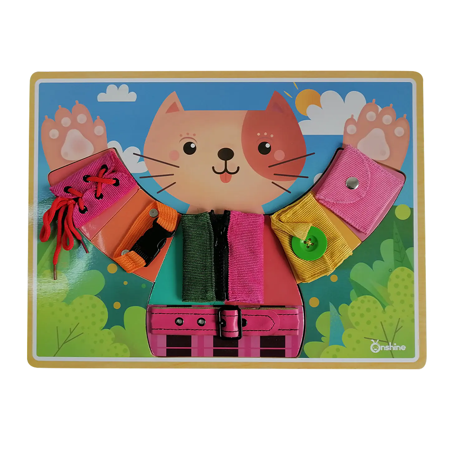 Encaje Montessori gato 1