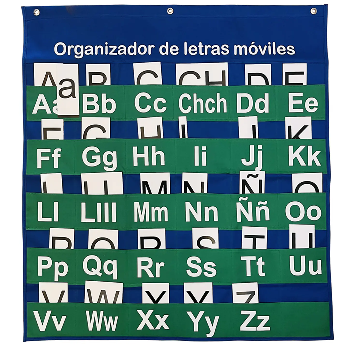 Panel de Aprendizaje Organizador de Letras Móviles 2