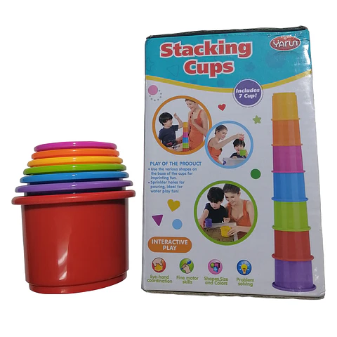 Tazas Apilables - 7 unidades