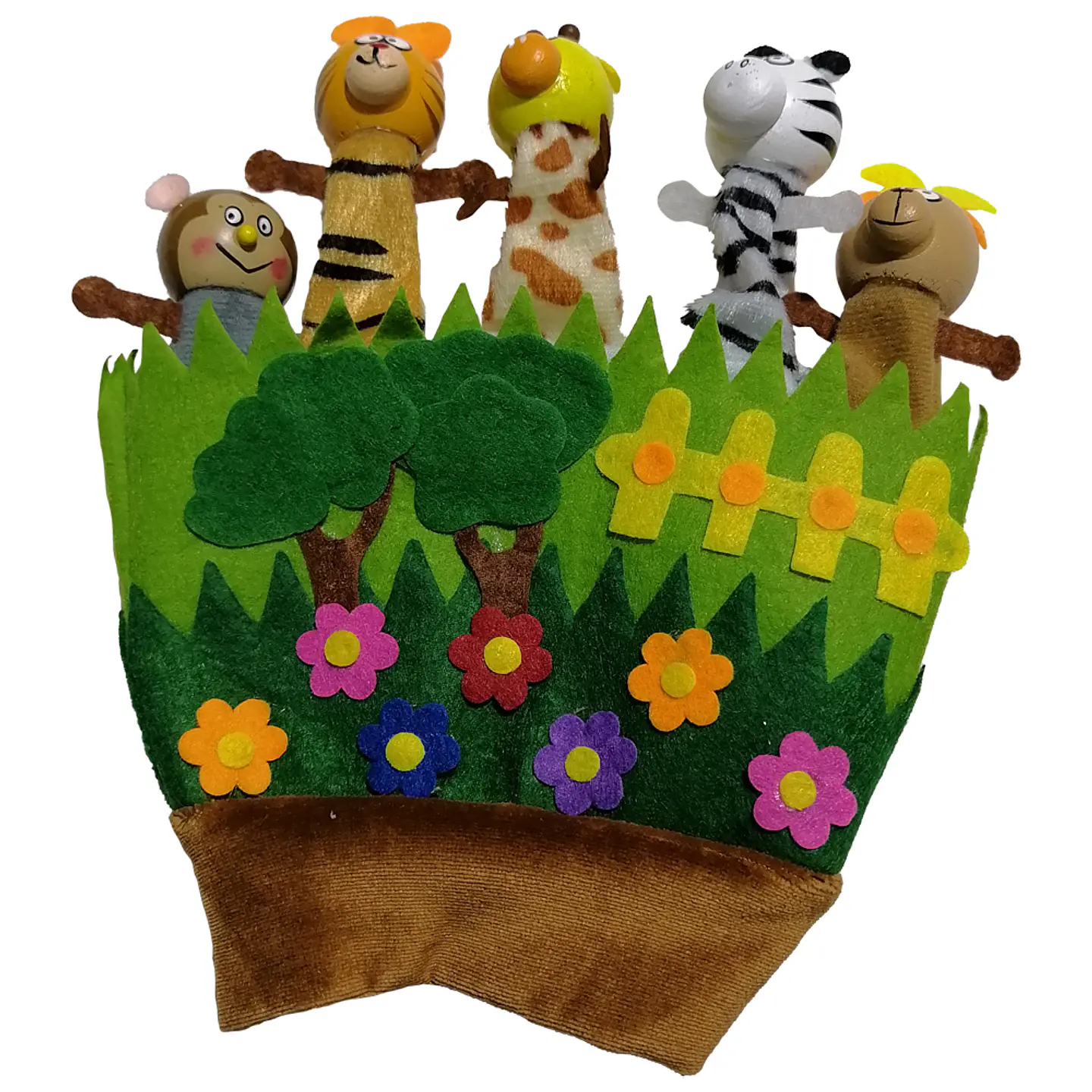 Guante Jardín con Títeres 1