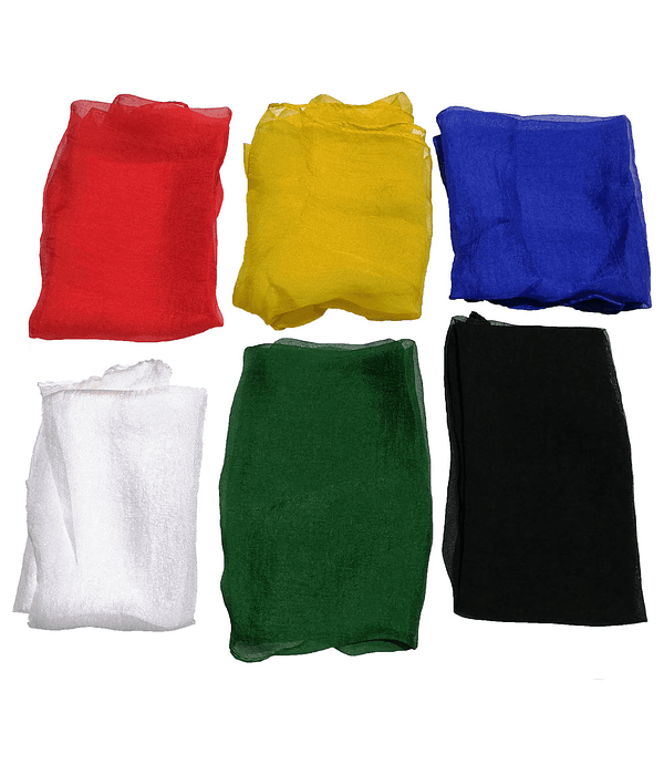 Set de Pañuelos Colores 6 Unidades