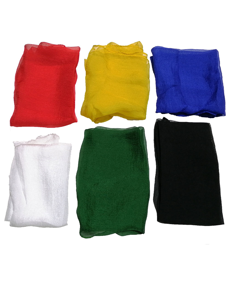 Set de Pañuelos Colores 6 Unidades