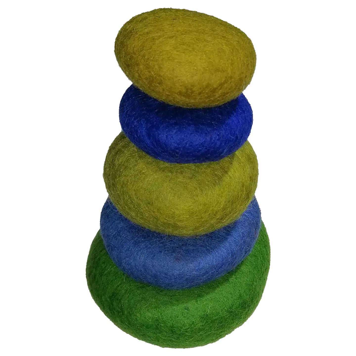 Set 5 Piedras de Fieltro Apilables 1