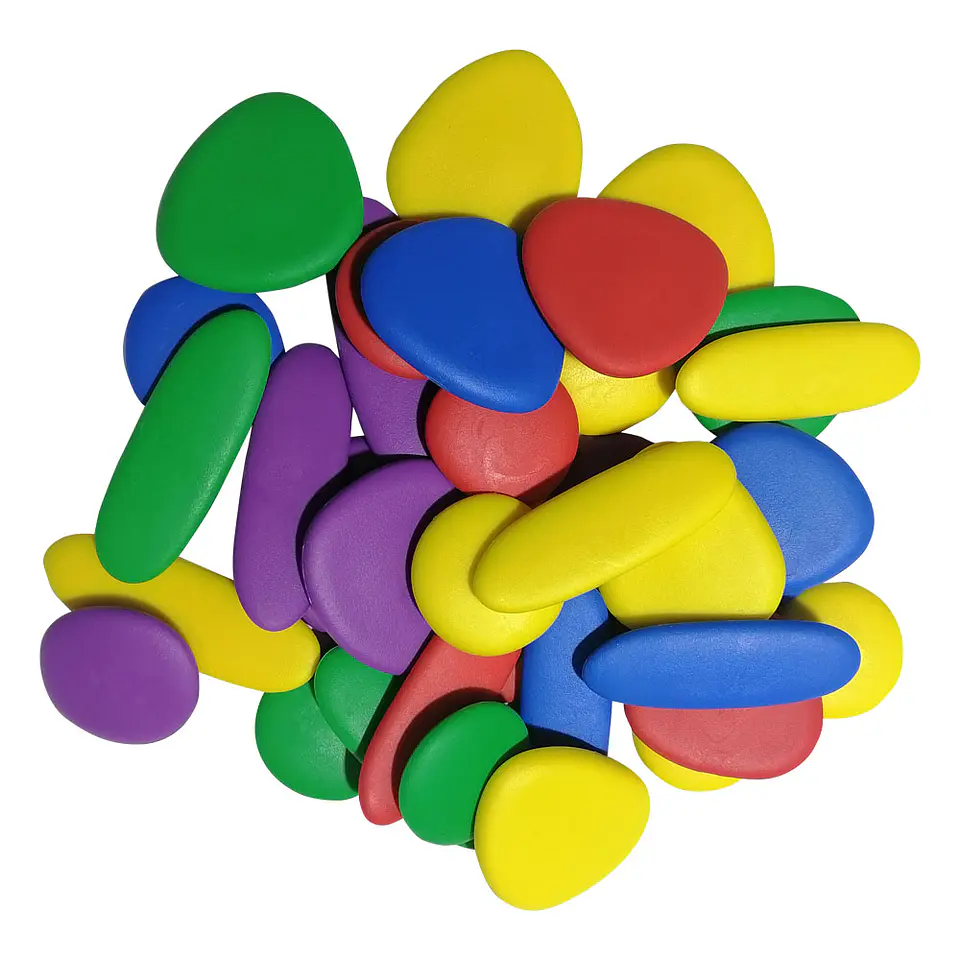 Set Piedras Arcoíris - M2 - 36 Pcs 1