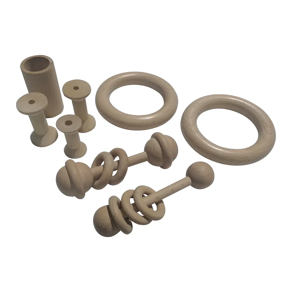 Set Heurístico de Madera 8 Pcs 1