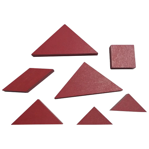 Tangrama de Madera 7 Pcs