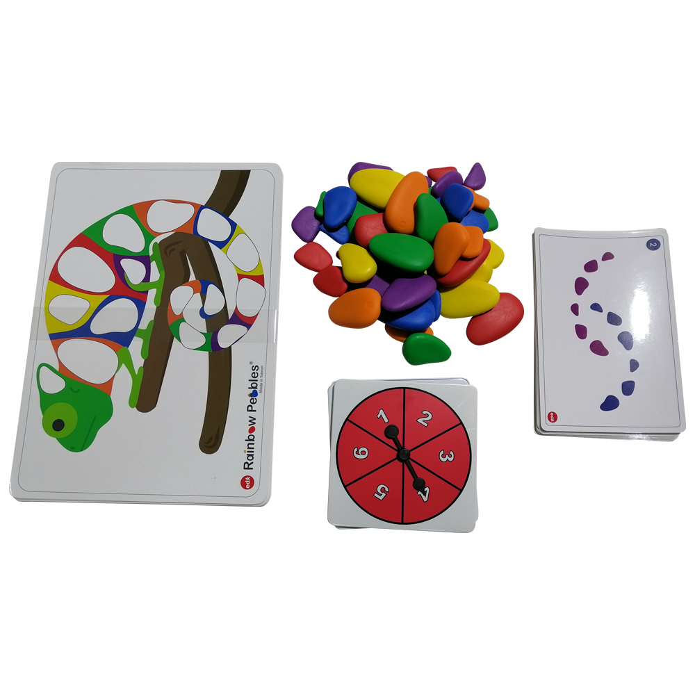 Set de Piedras Aula con Caja