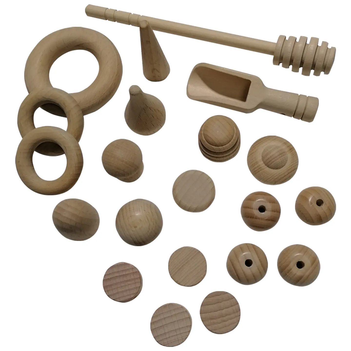 Set Heurístico de Madera 21 Pcs 1