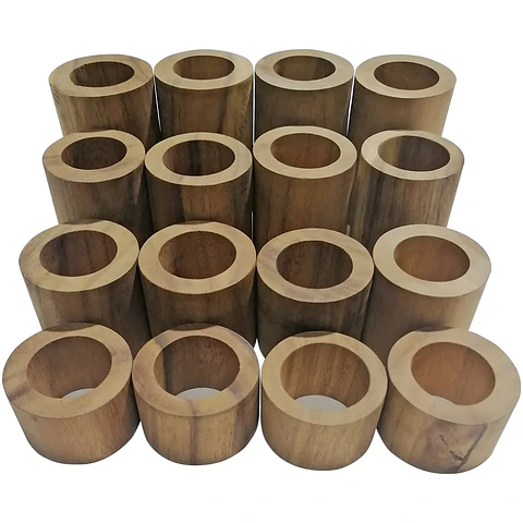 Set de 16 Cilindros de Madera Montessori