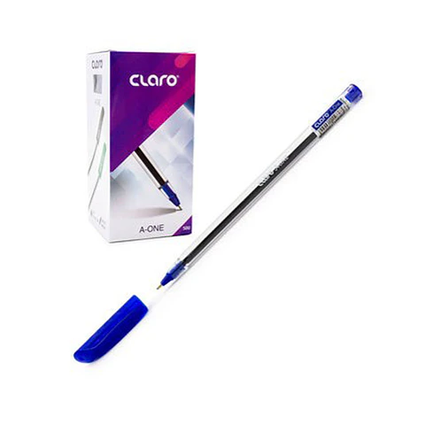 Bolígrafo Pasta Cristal Azul 1.0