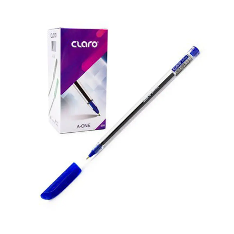Bolígrafo Pasta Cristal Azul 1.0 1