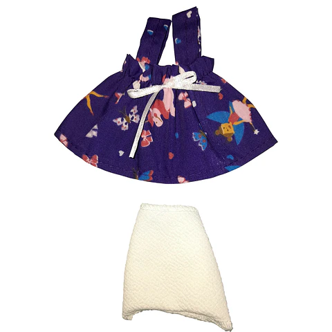 VESTIDO VERANO MORADO 24 CM