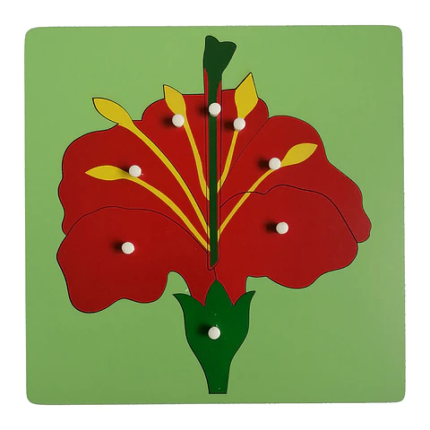 Puzzle Tarugo Flor 24cm
