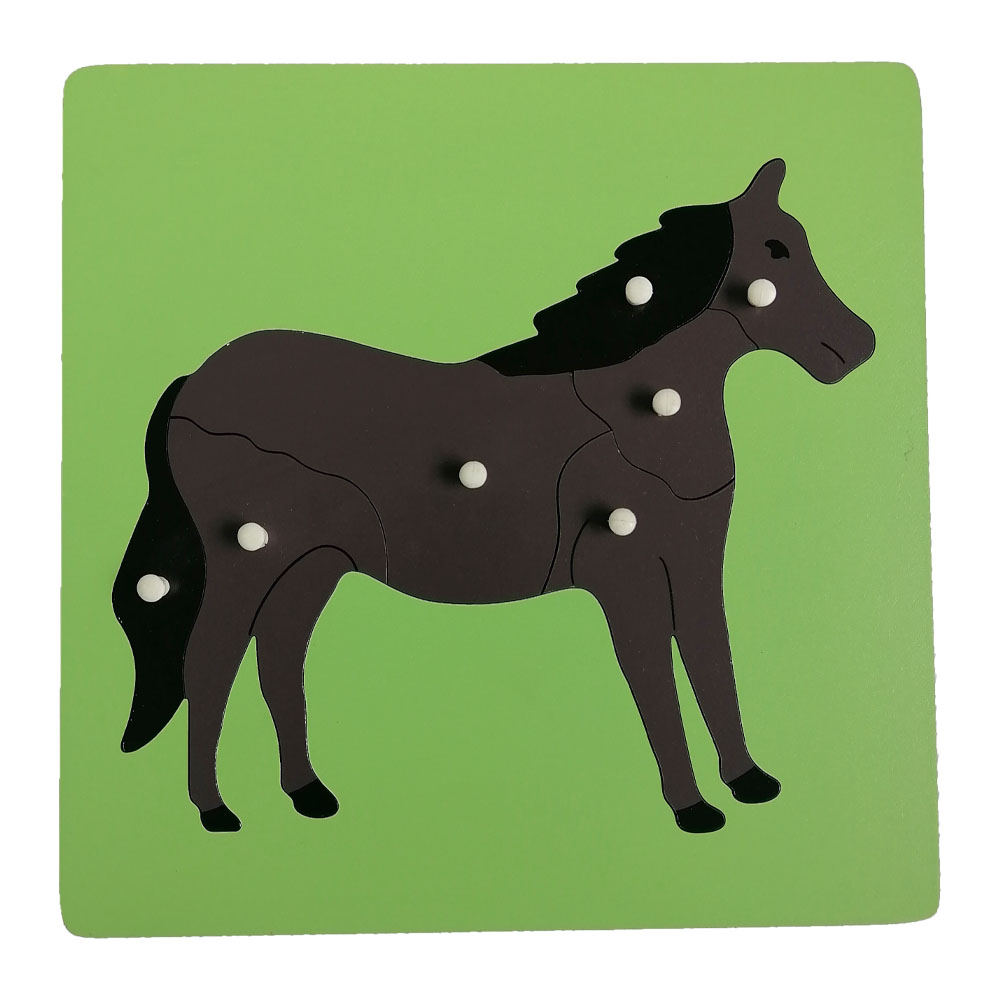 Puzzle Tarugo Caballo 24cm