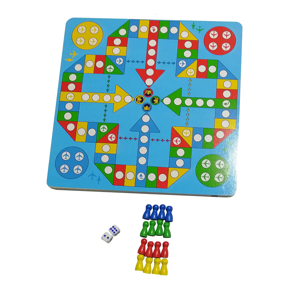 Laberinto Grande y Ludo 2 en 1 1