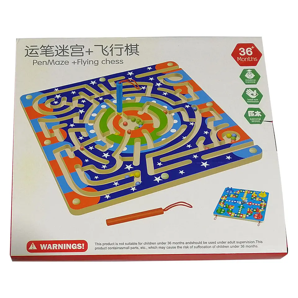 Laberinto Grande y Ludo 2 en 1 3