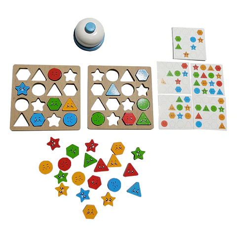 Juego de Mesa Caritas Emociones