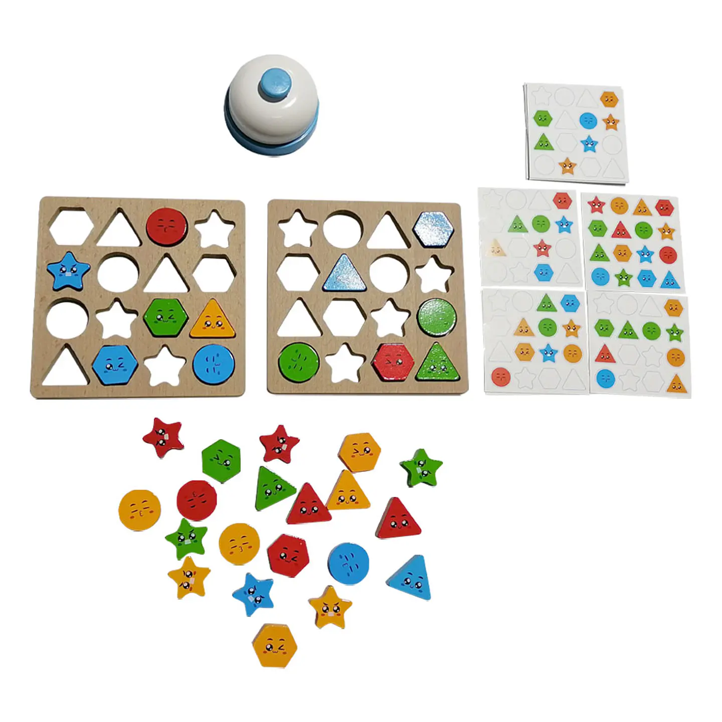 Juego de Mesa Caritas Emociones 1