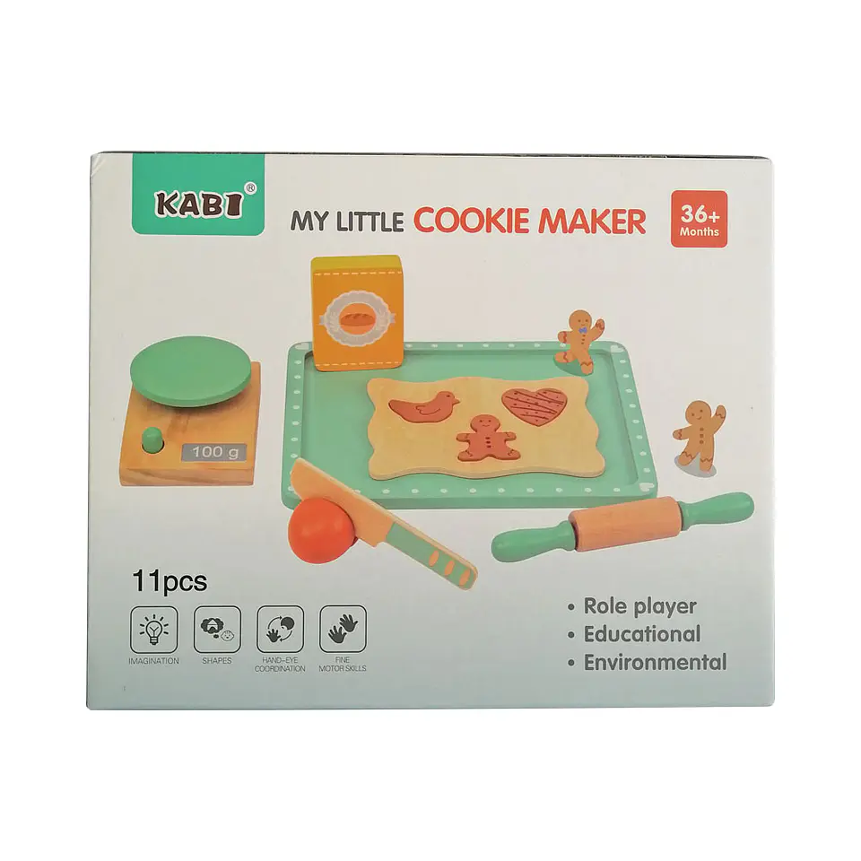 Horneado de Galletas de Madera 2