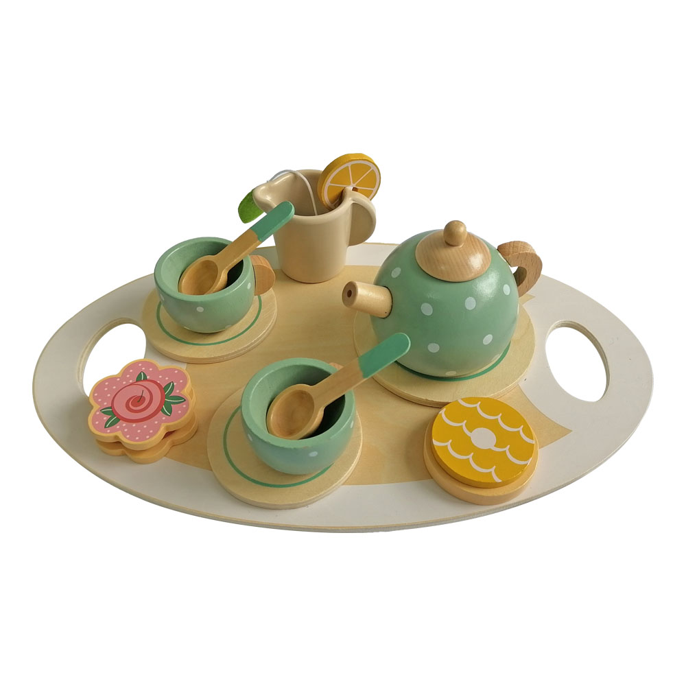 Set de Té de Madera