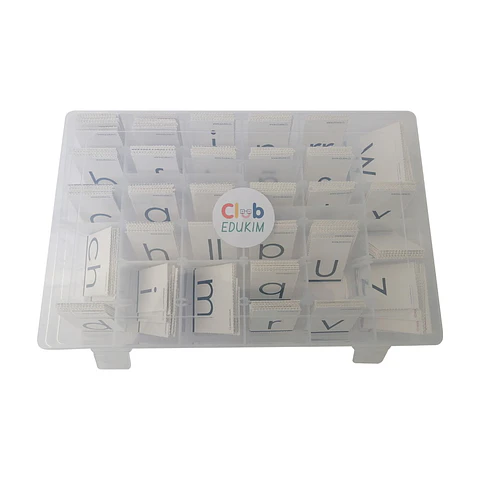 Set Letras Móviles en Caja Plástica