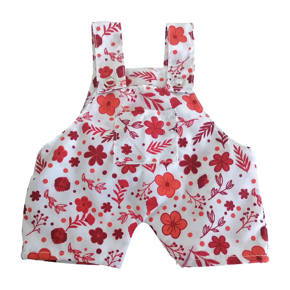 Jardinera Flores Rojas para Muñecos 38cm 1