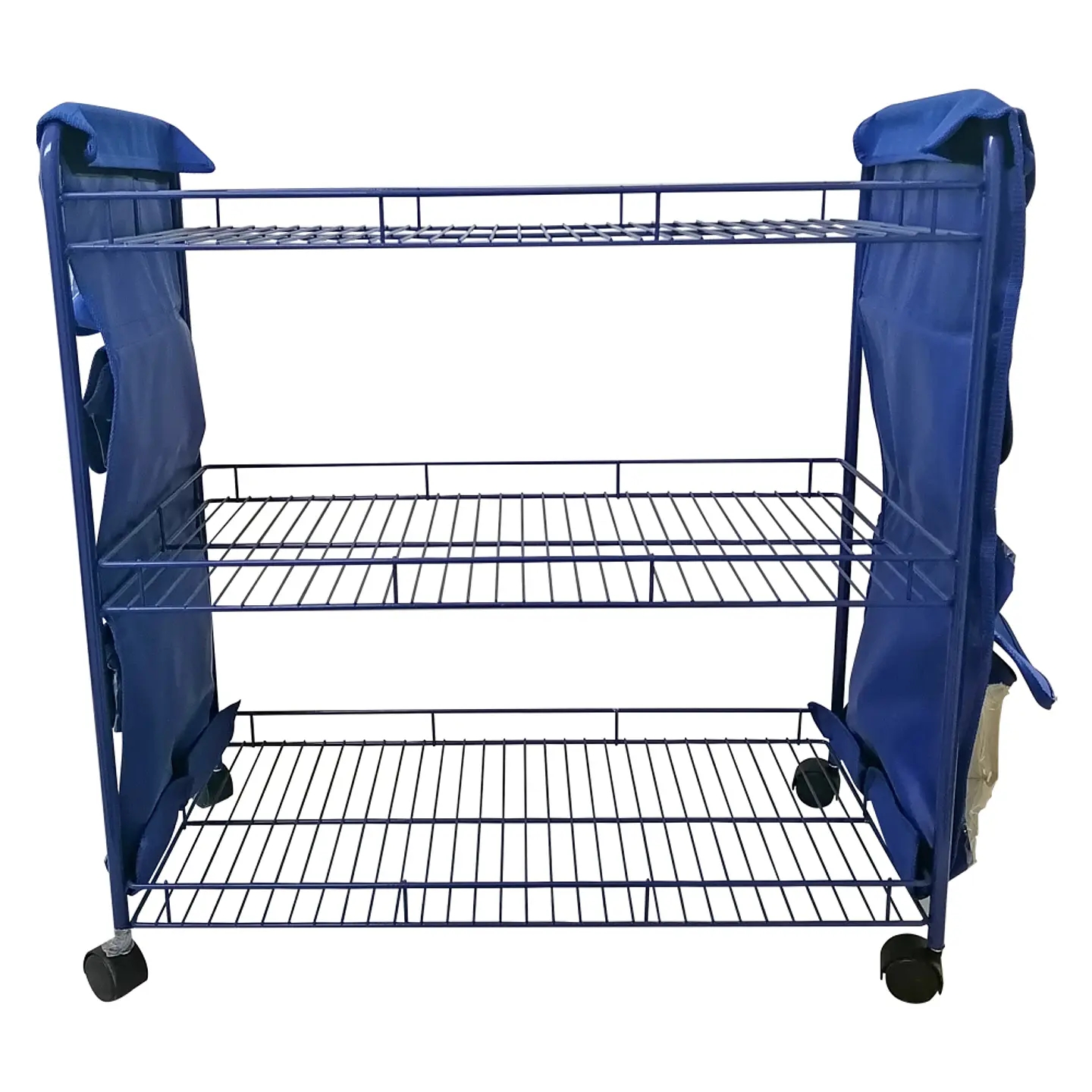 Carrito Multiuso Metálico con Ruedas 3