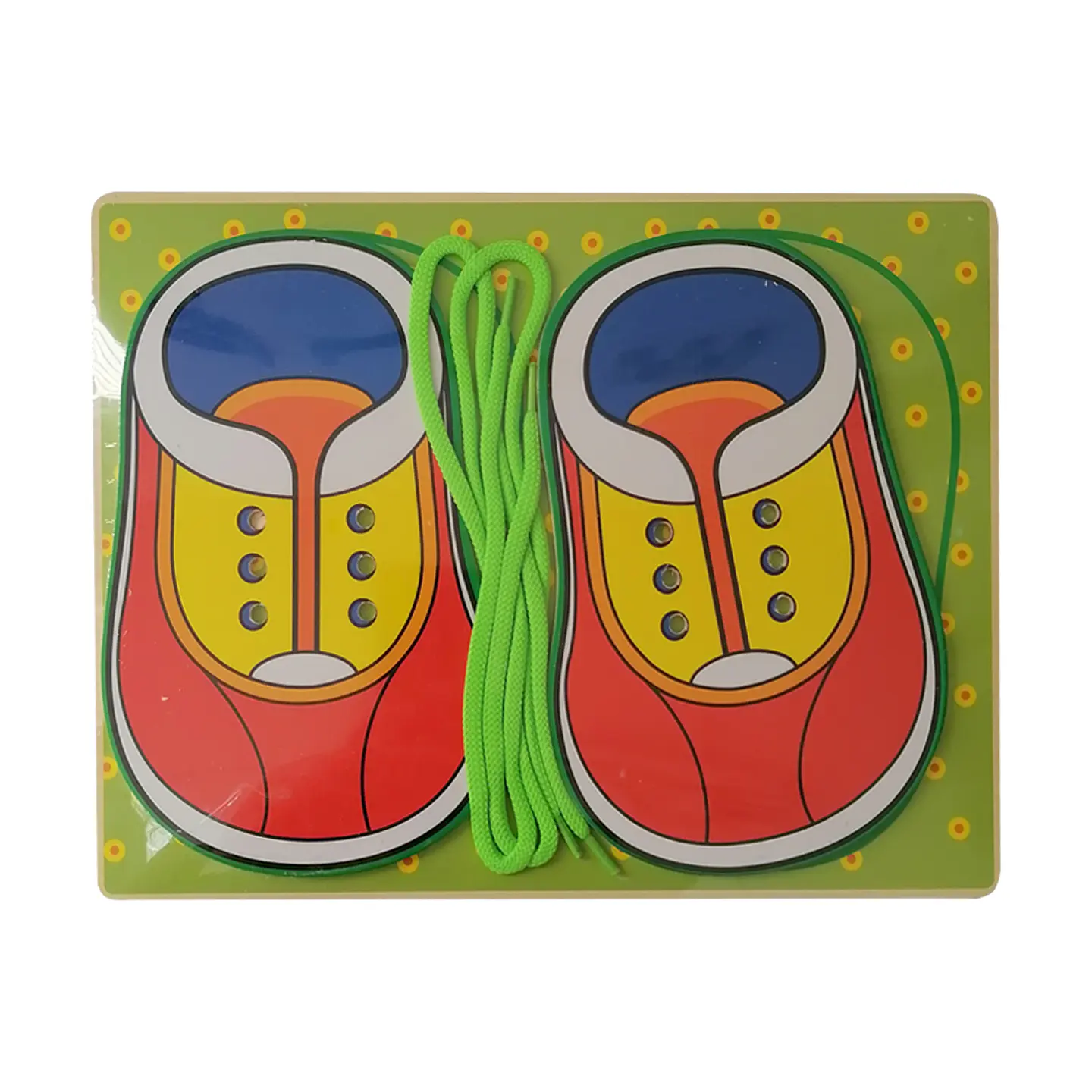 Plantilla Zapatos Aprender Abrochar 1