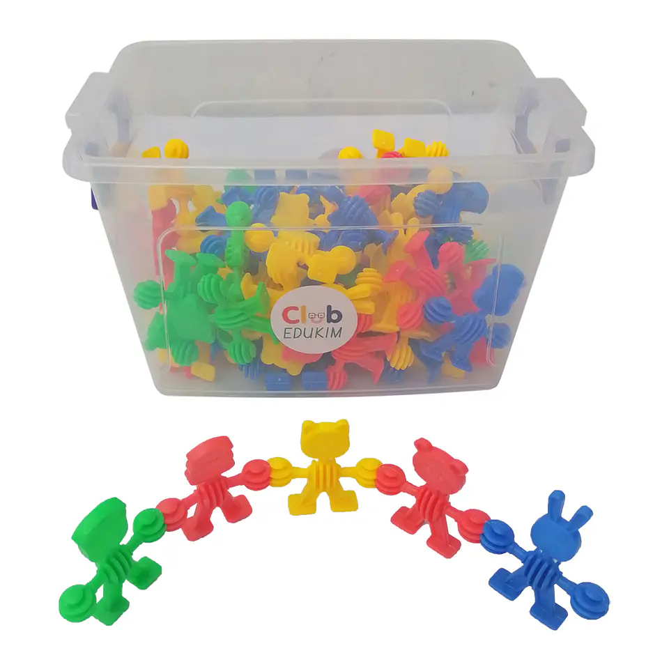 Figuras Animales Conectables en Caja 1
