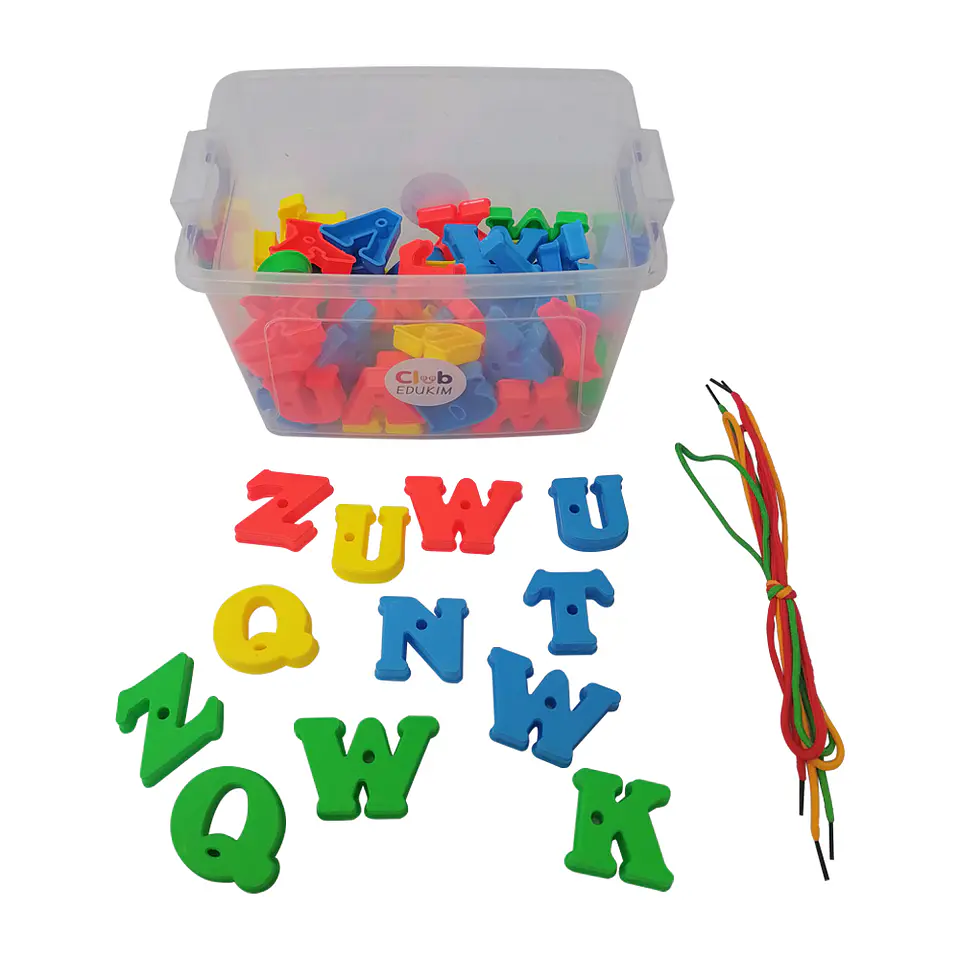 Letras para Enhebrar 70 Pcs 1