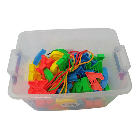 Letras para Enhebrar 70 Pcs