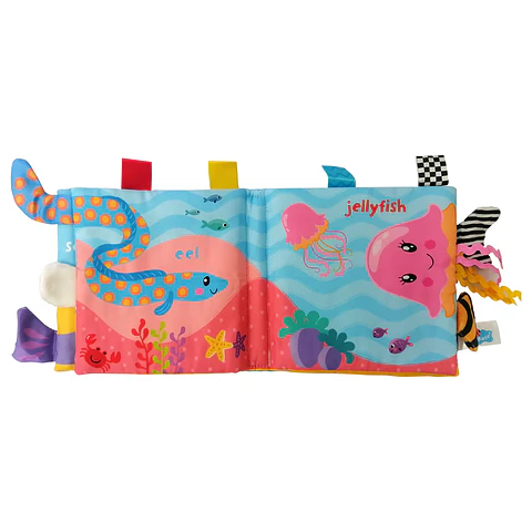 Libro de Tela Sensorial Animales Marinos