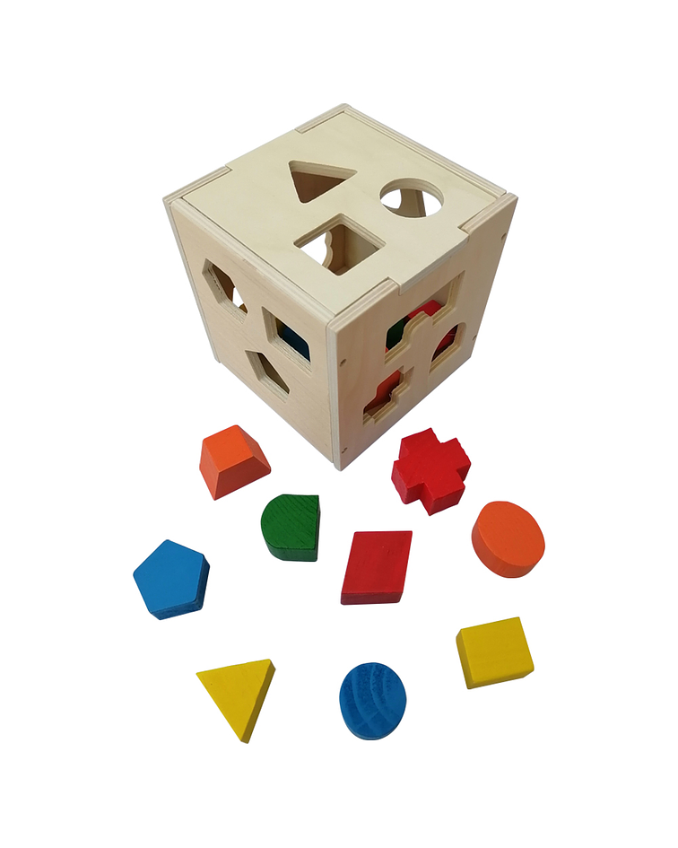 Cubo de Encaje Figuras Geométricas