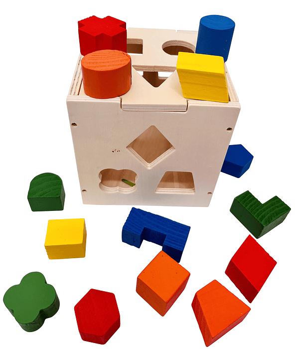 Cubo de Encaje Figuras Geométricas