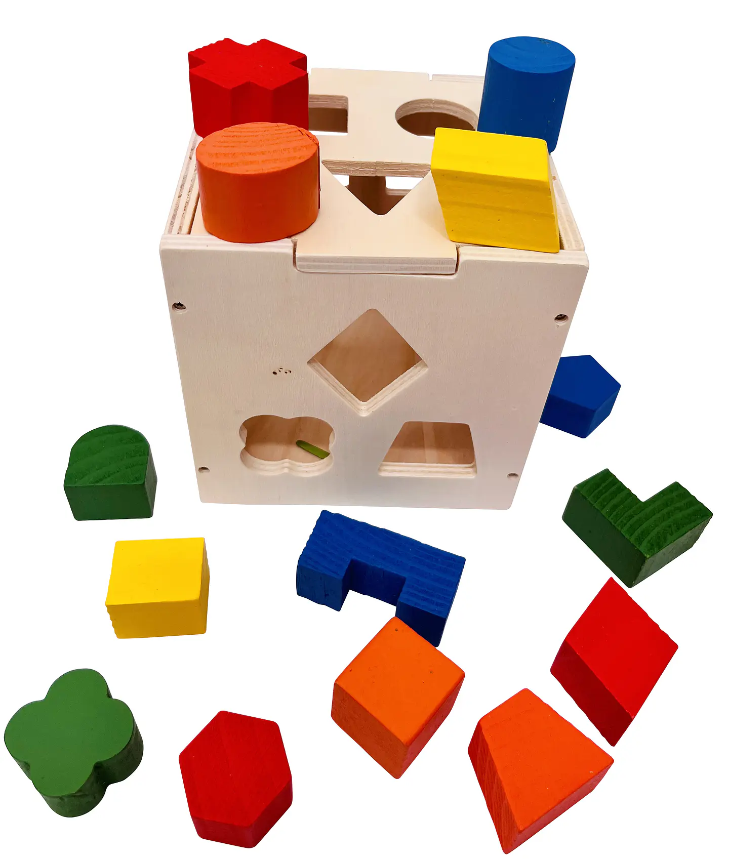 Cubo de Encaje Figuras Geométricas 1