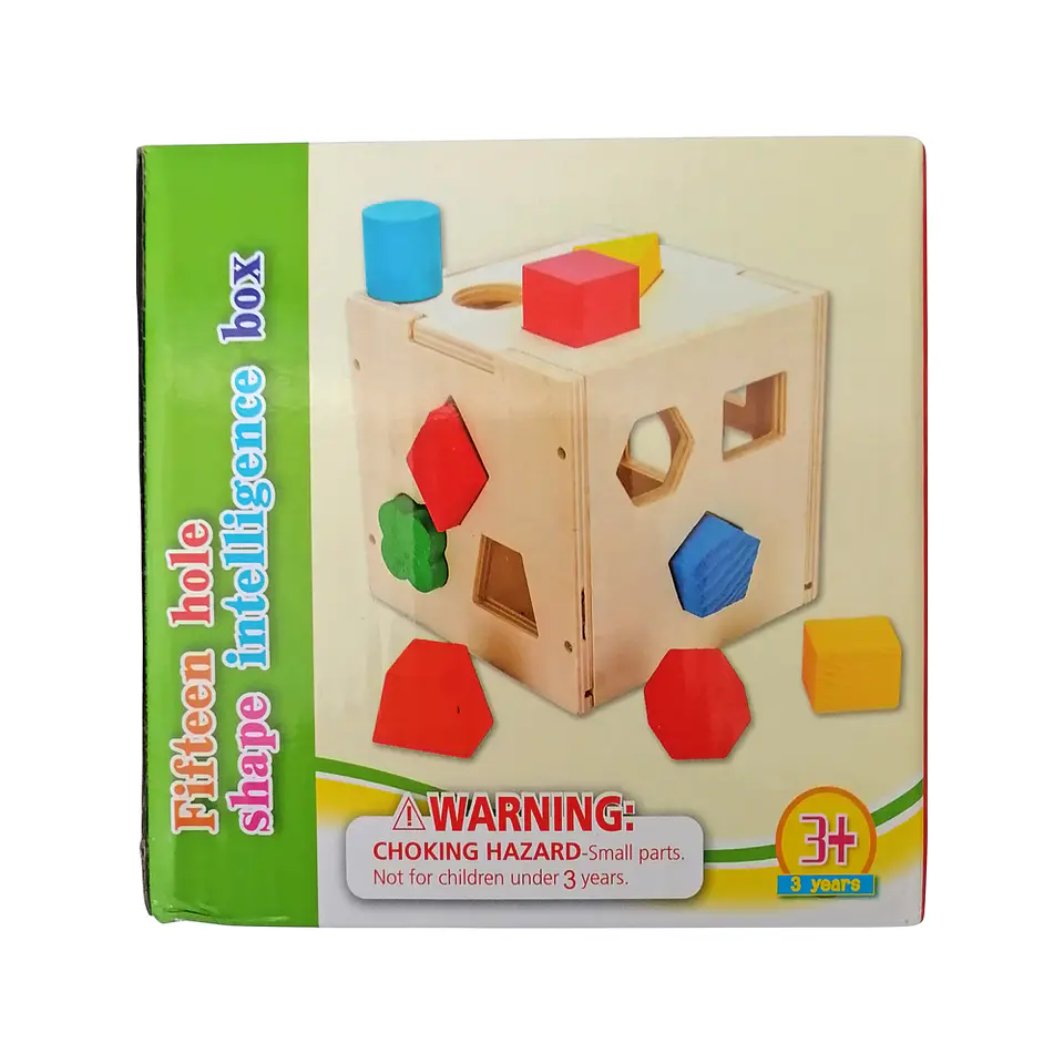 Cubo de Encaje Figuras Geométricas 4